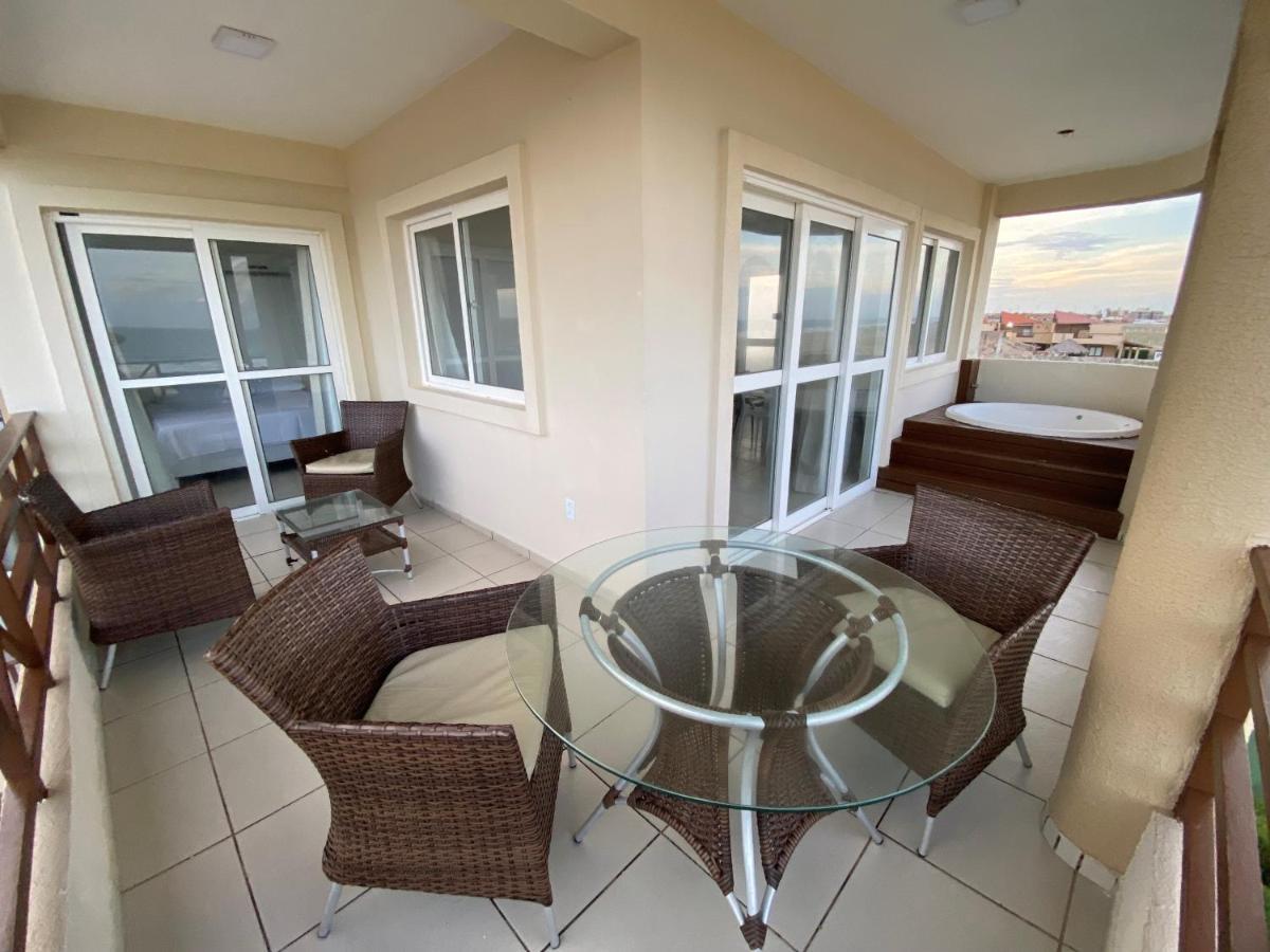 Beachfront Apt & Jacuzzi Taíba Екстериор снимка